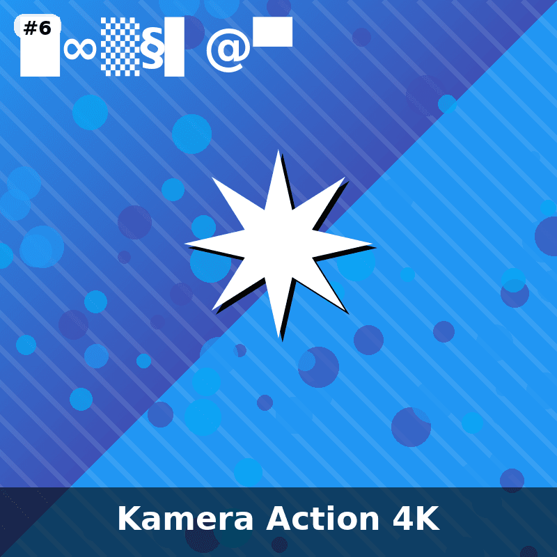 Kamera Sportowa Action 4K Ultra - 6