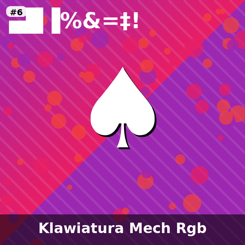 Klawiatura Mechaniczna RGB Pro - 6