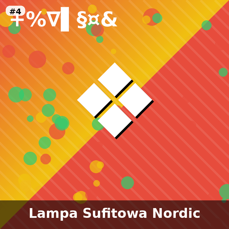 Lampa Sufitowa Nordic Ring - 4