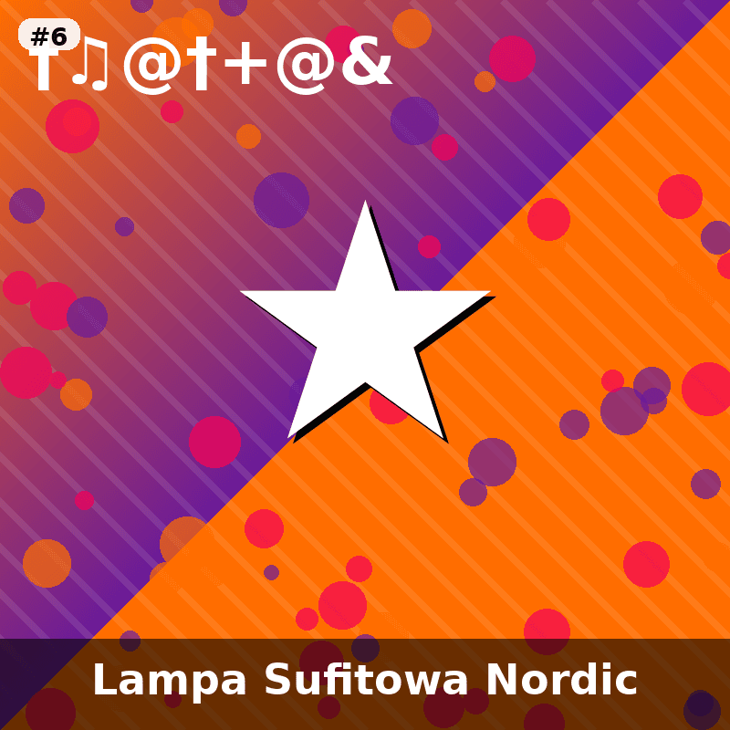 Lampa Sufitowa Nordic Ring - 6