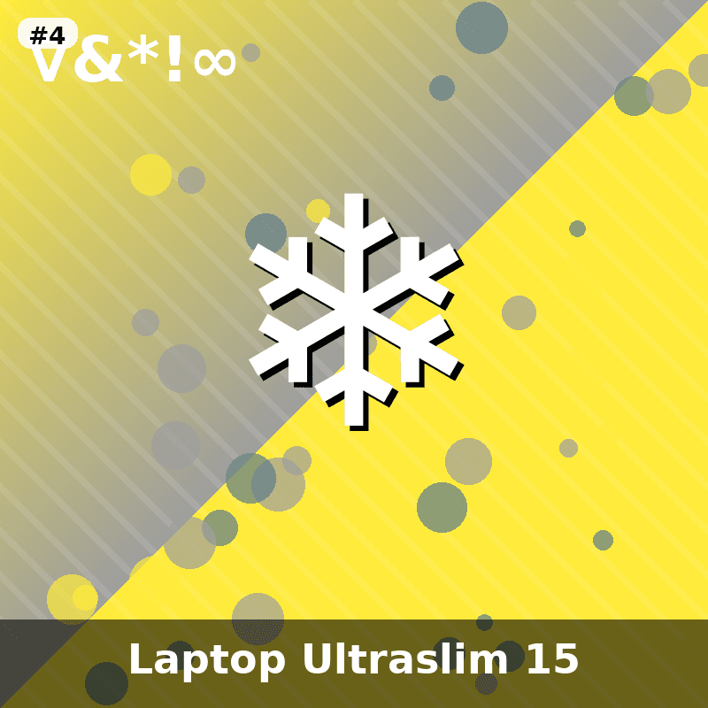 Laptop UltraSlim 15 Pro - 4