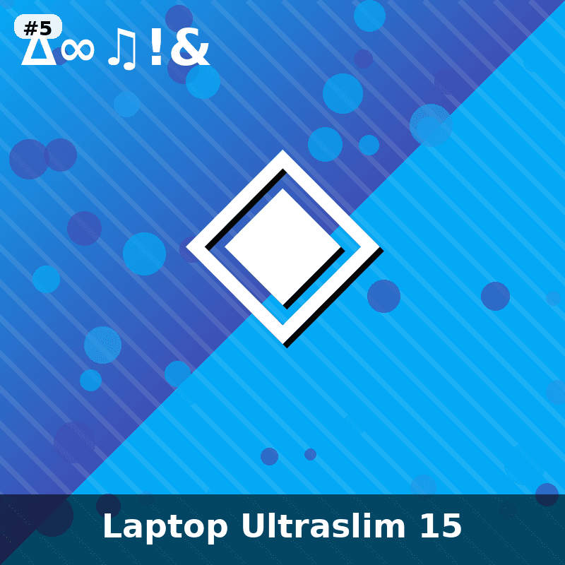 Laptop UltraSlim 15 Pro - 5