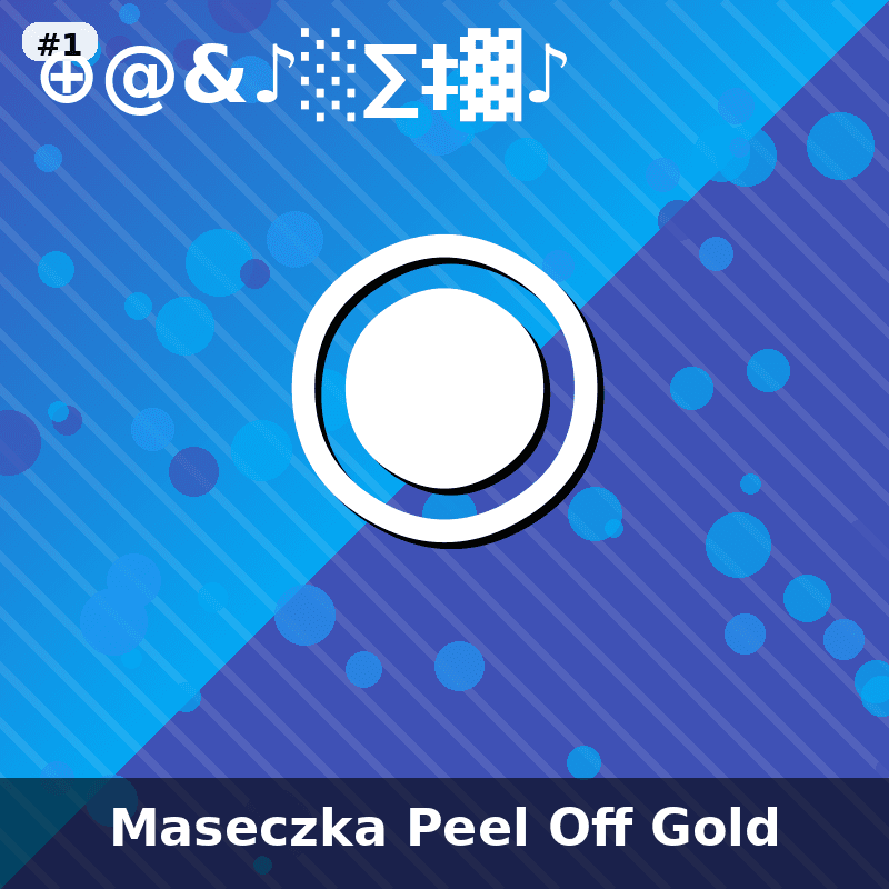 Maseczka Peel-Off Gold 24K - 1