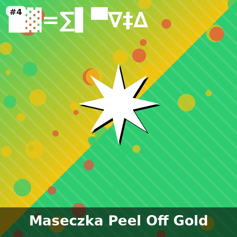 Maseczka Peel-Off Gold 24K - 4