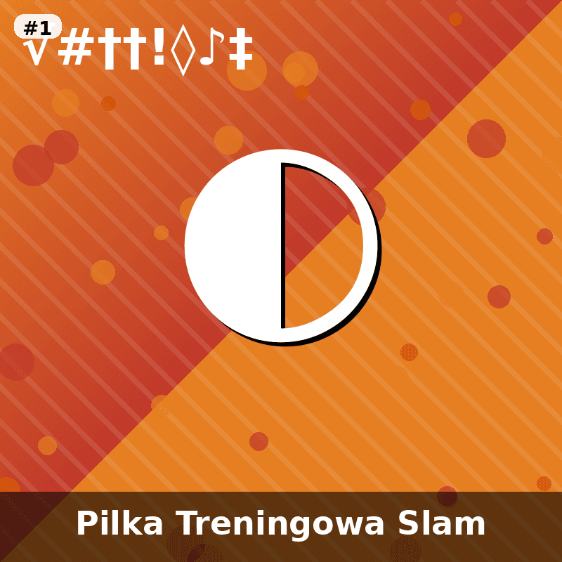 Pilka Treningowa Slam Ball 8kg - 1