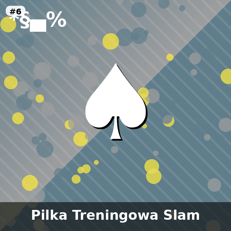 Pilka Treningowa Slam Ball 8kg - 6