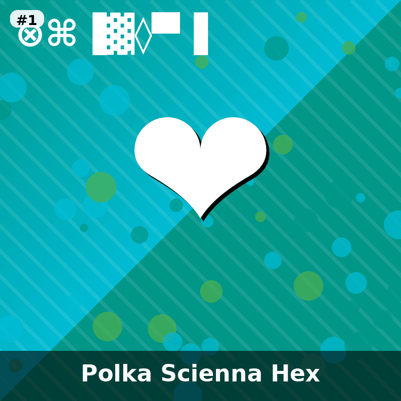 Polka Scienna Hexagon Set - 1