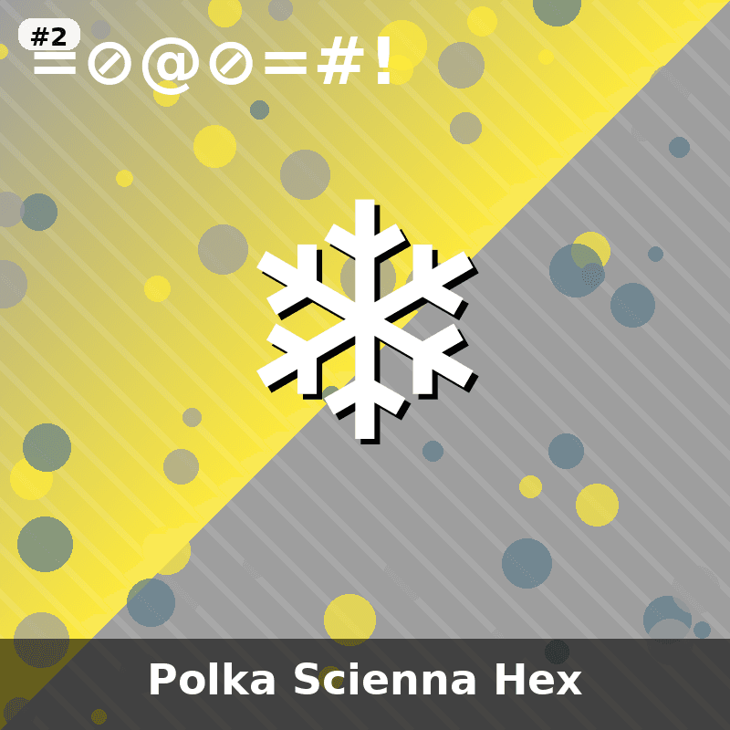 Polka Scienna Hexagon Set - 2