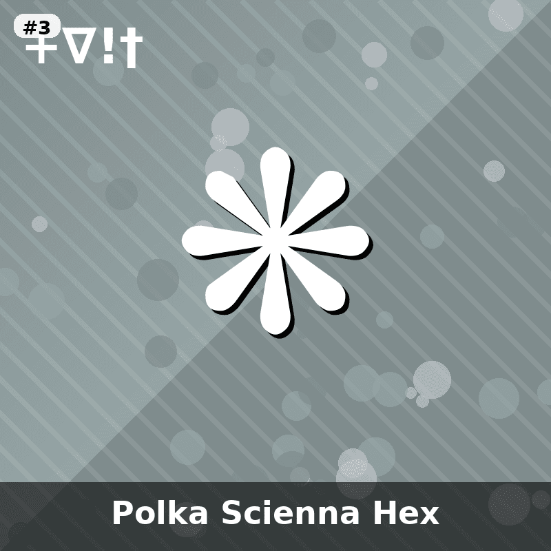 Polka Scienna Hexagon Set - 3